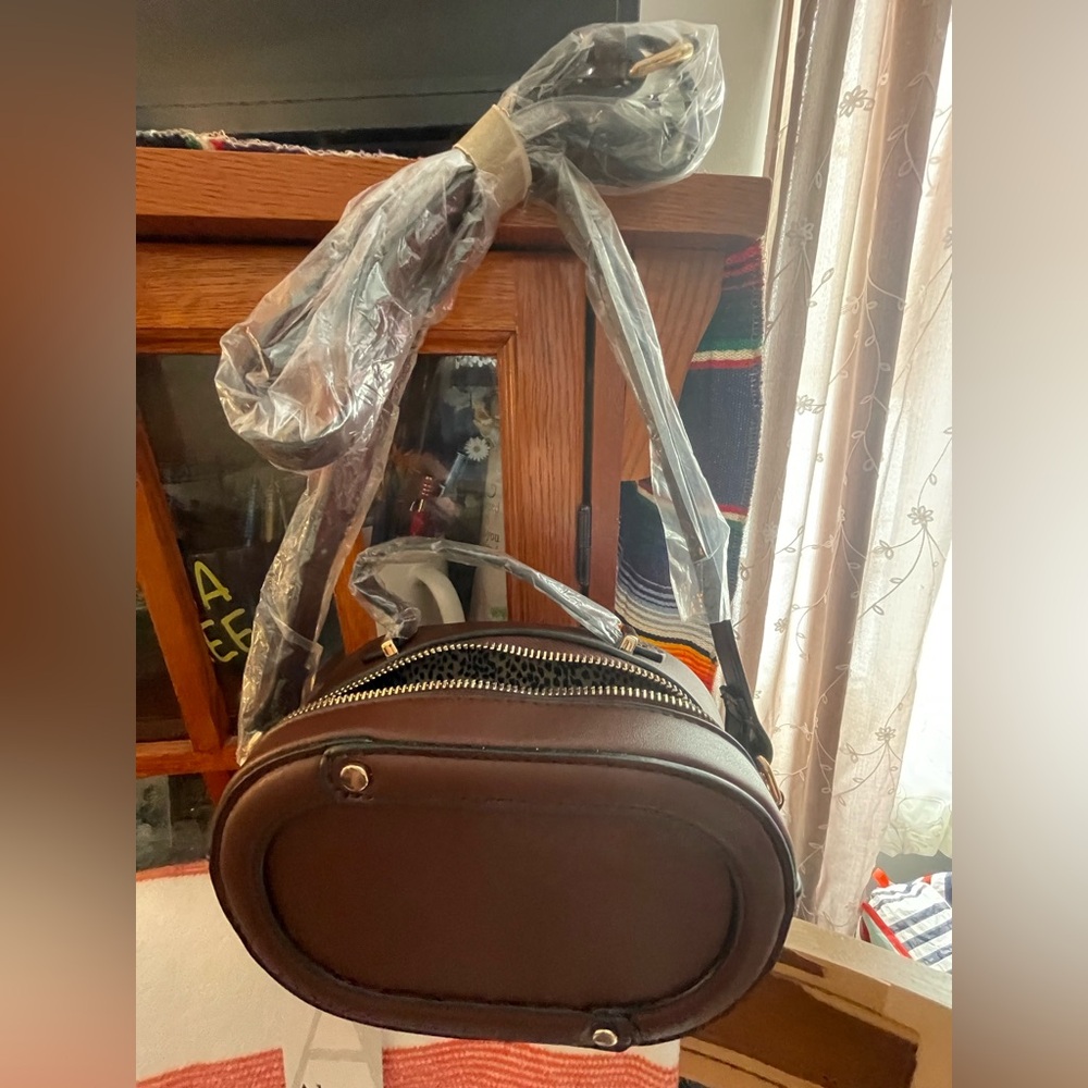 Alyssa Nicole Brown Crossbody Bag